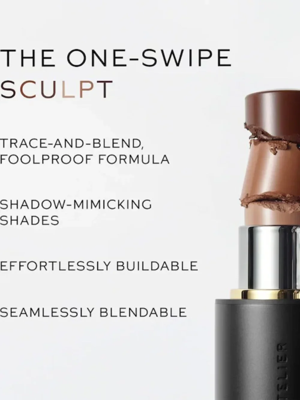 NIB ✅Westman Atelier #AU LAIT Face Trace Cream Contour Stick (Full size)